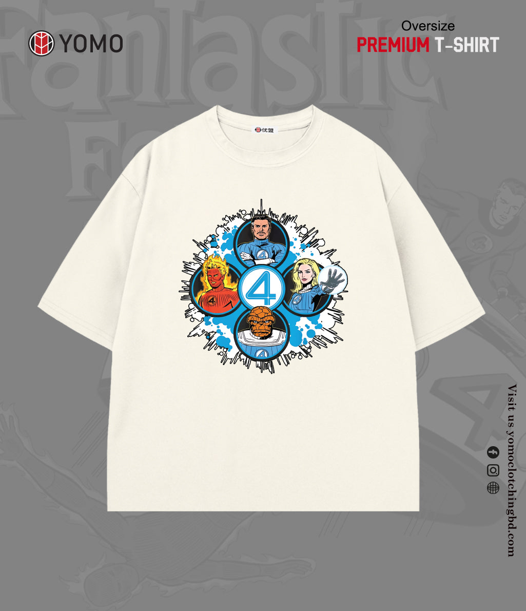 T-SHIRT / THE FANTASTIC FOUR T-SHIRT / MARVEL / THE FANTASTIC FOUR