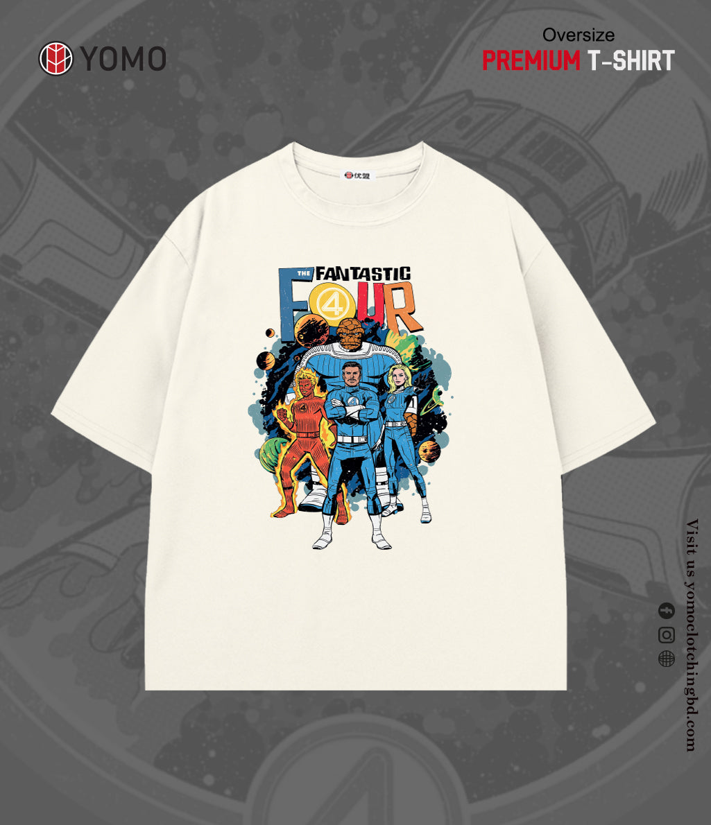 T-SHIRT / THE FANTASTIC FOUR T-SHIRT / MARVEL / THE FANTASTIC FOUR