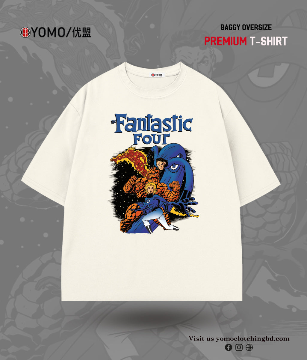 T-SHIRT / THE FANTASTIC FOUR T-SHIRT / MARVEL / THE FANTASTIC FOUR