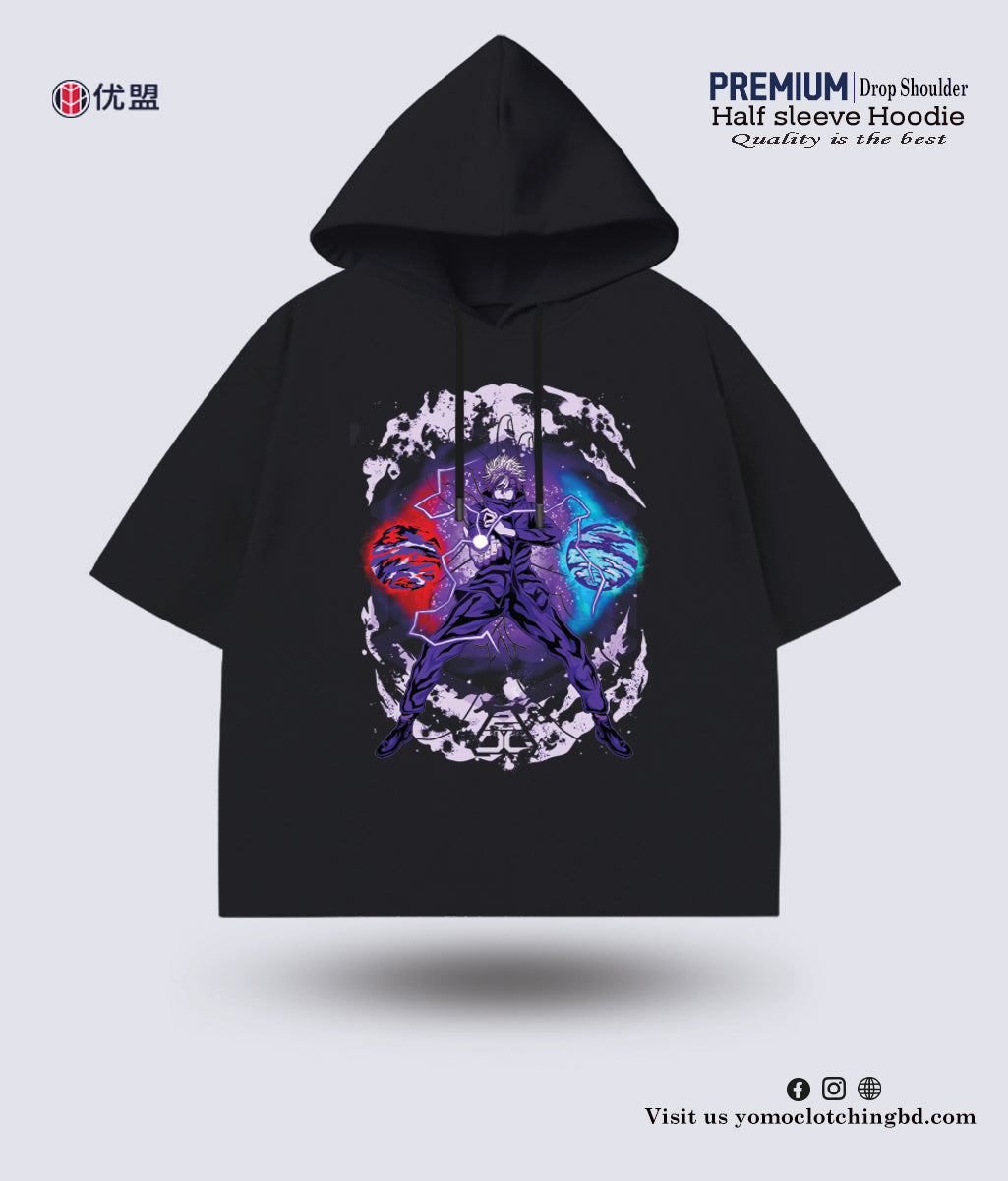 T-SHIRT / ANIME / HALF SLEEVE HOODIE