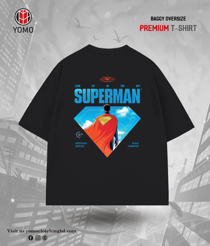 T-SHIRT / LOOK UP IN THE SKY T-SHIRT / MARVEL / SUPERMAN