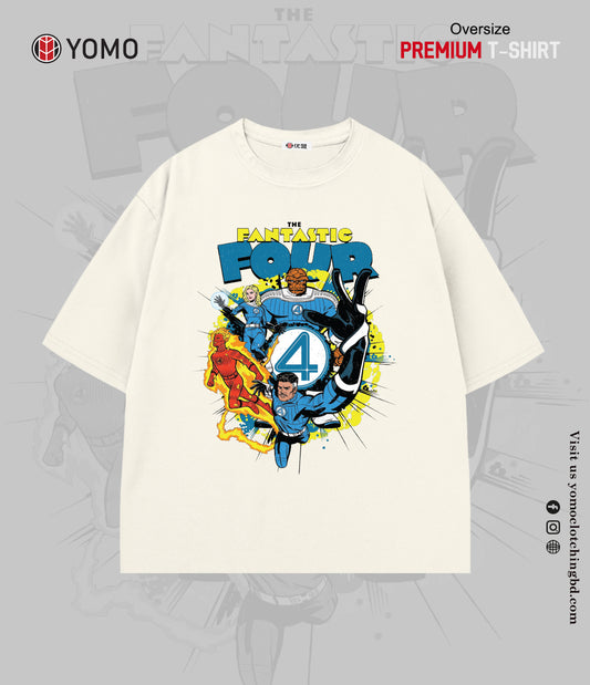 T-SHIRT / TIME TO ACTION T-SHIRT / MARVEL / THE FANTASTIC FOUR