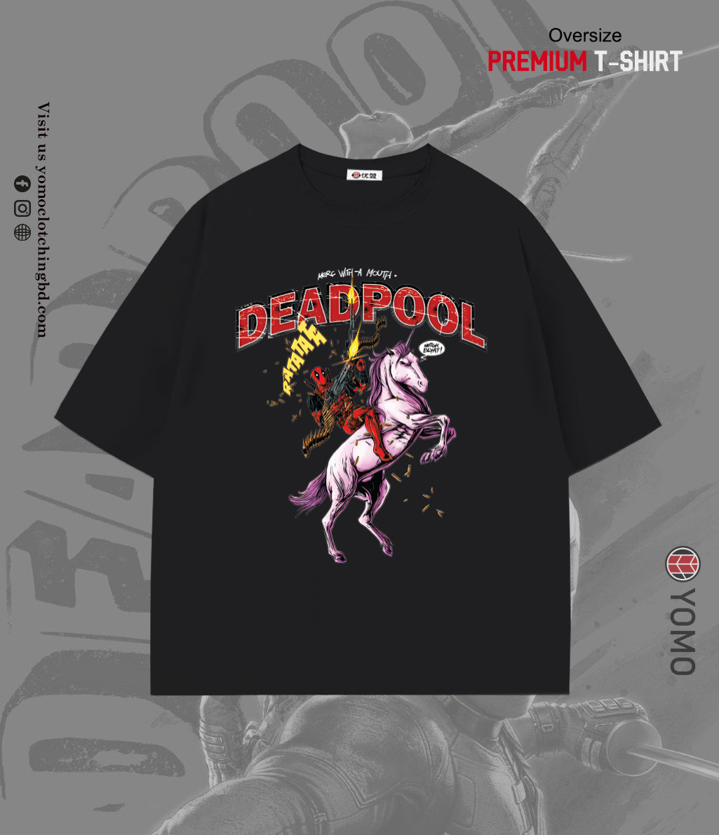 T-SHIRT / IT'S ACTION TIME T-SHIRT / MARVEL / DEADPOOL