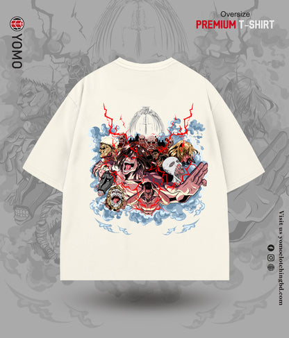 T-SHIRT / EREN YEAGER T-SHIRT / ANIME / ATTACK ON TITAN