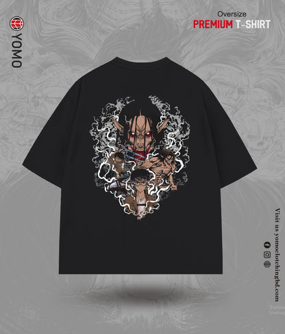 T-SHIRT / EREN YEAGER T-SHIRT / ANIME / ATTACK ON TITAN