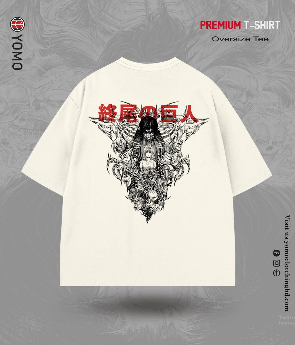 T-SHIRT / EREN YEAGER T-SHIRT / ANIME / ATTACK ON TITAN