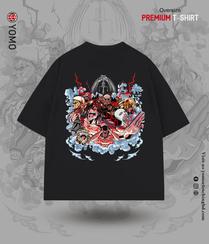 T-SHIRT / EREN YEAGER T-SHIRT / ANIME / ATTACK ON TITAN