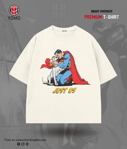 T-SHIRT / JUST US T-SHIRT / MARVEL / SUPERMAN