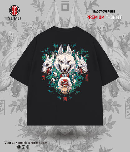 T-SHIRT / PRINCESS MONONOKE T-SHIRT /  ANIME / GHIBLI STUDIO