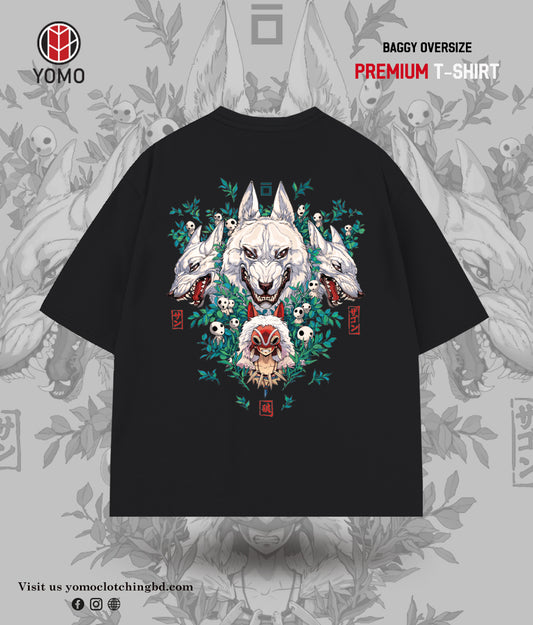 T-SHIRT / PRINCESS MONONOKE T-SHIRT /  ANIME / GHIBLI STUDIO