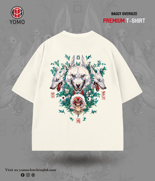 T-SHIRT / PRINCESS MONONOKE T-SHIRT /  ANIME / GHIBLI STUDIO