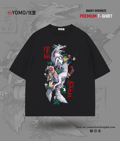 T-SHIRT / PRINCESS MONONOKE T-SHIRT / ANIME / GHIBLI STUDIO