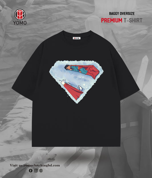T-SHIRT / SUPERMAN & KRYPTO T-SHIRT / MARVEL / SUPERMAN