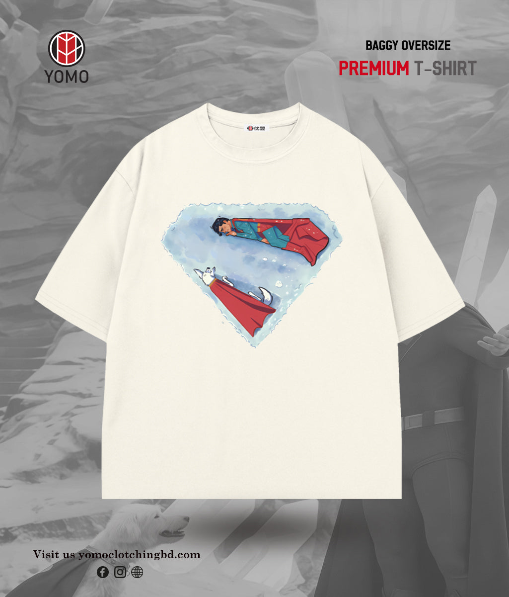 T-SHIRT / SUPERMAN & KRYPTO T-SHIRT / MARVEL / SUPERMAN