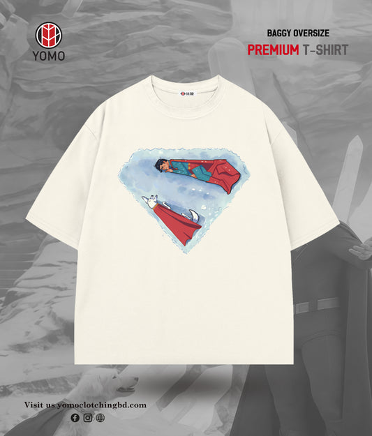 T-SHIRT / SUPERMAN & KRYPTO T-SHIRT / MARVEL / SUPERMAN