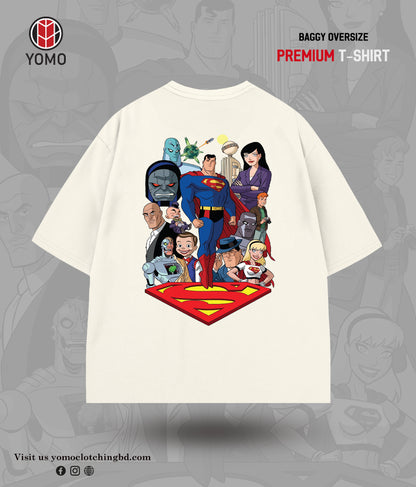T-SHIRT / SUPERMAN & KRYPTO T-SHIRT / MARVEL / SUPERMAN