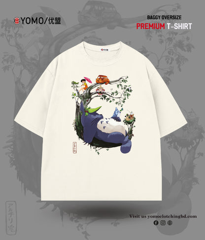 T-SHIRT / TOTORO T-SHIRT / ANIME / GHIBLI STUDIO