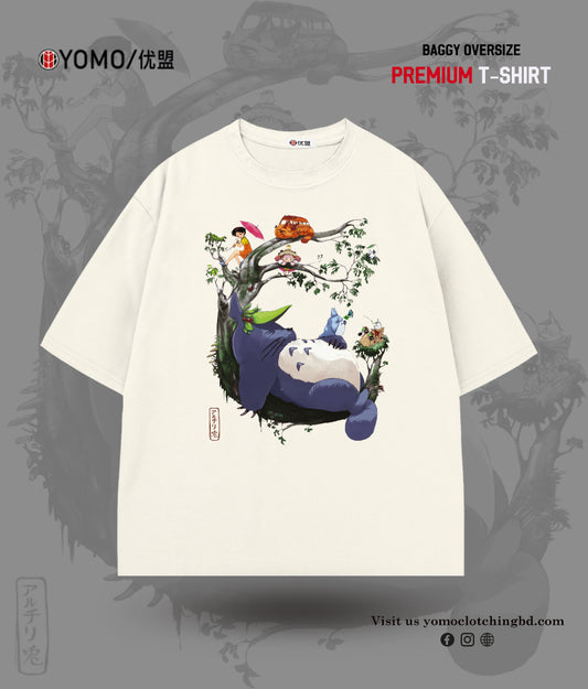 T-SHIRT / TOTORO T-SHIRT / ANIME / GHIBLI STUDIO