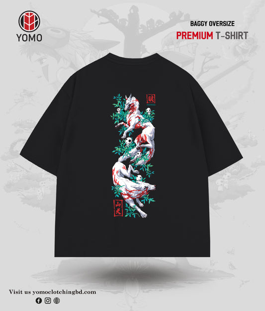 T-SHIRT / PRINCESS MONONOKE T-SHIRT / ANIME / GHIBLI STUDIO