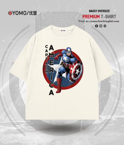T-SHIRT  /  CAPTAIN AMERICA T-SHIRT  /  MARVEL / CAPTAIN AMERICA