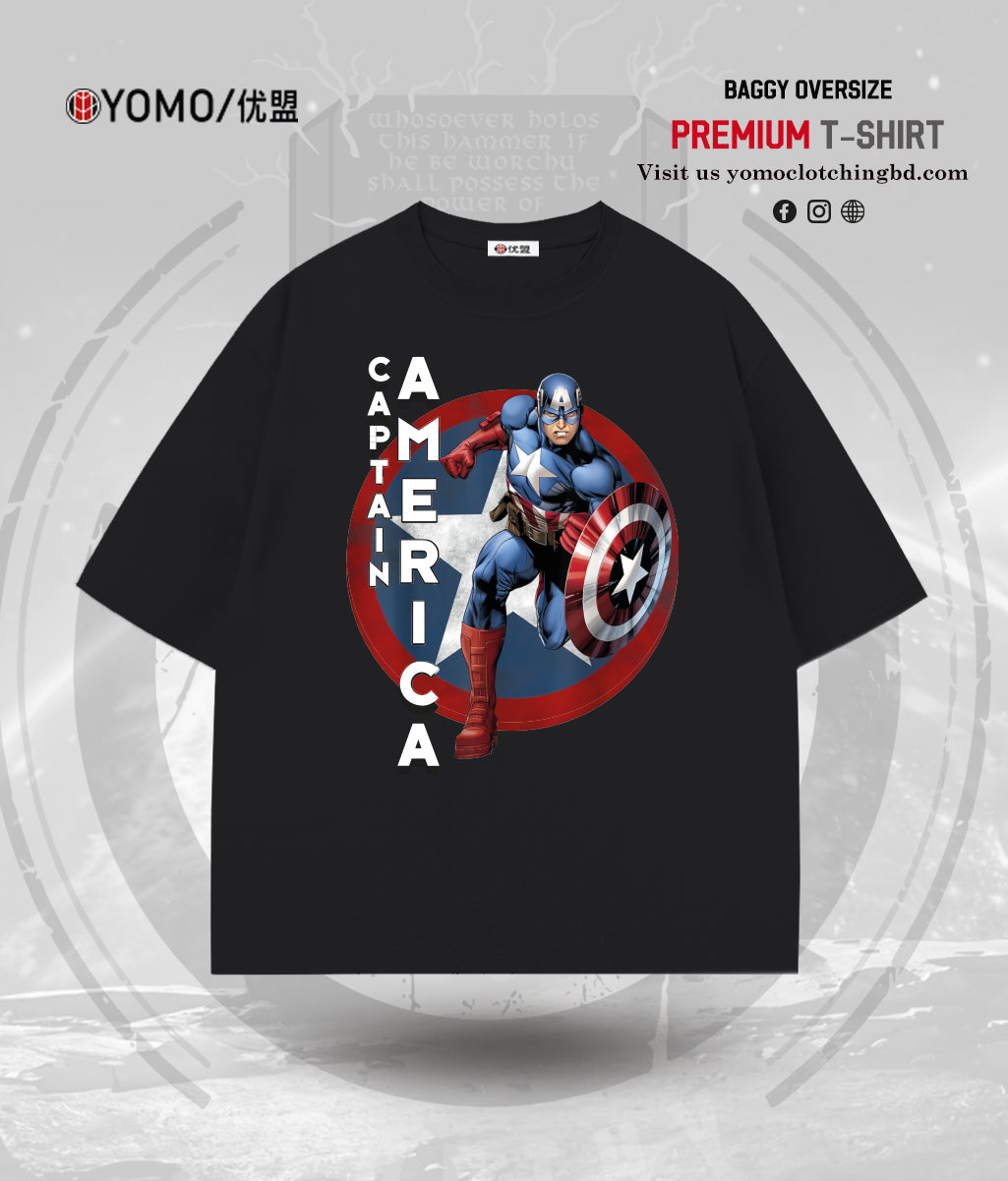 T-SHIRT  /  CAPTAIN AMERICA T-SHIRT  /  MARVEL / CAPTAIN AMERICA