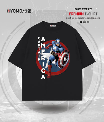 T-SHIRT  /  CAPTAIN AMERICA T-SHIRT  /  MARVEL / CAPTAIN AMERICA