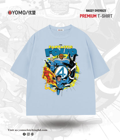 T-SHIRT / TIME TO ACTION T-SHIRT / MARVEL / THE FANTASTIC FOUR