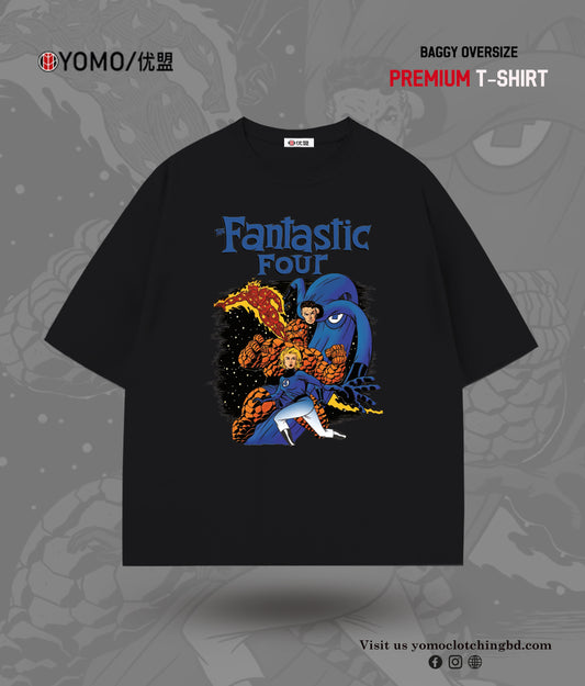 T-SHIRT / THE FANTASTIC FOUR T-SHIRT / MARVEL / THE FANTASTIC FOUR