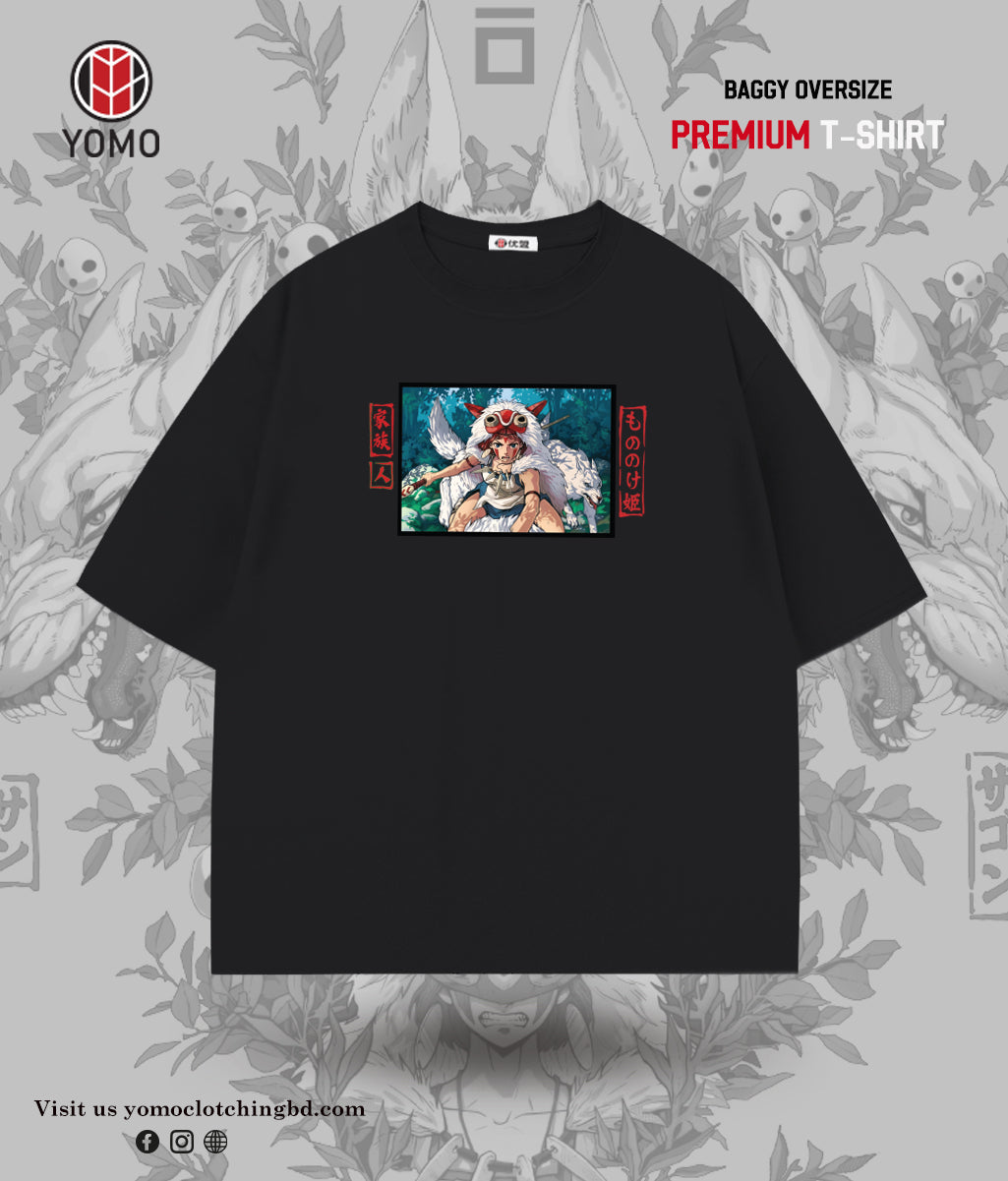 T-SHIRT / PRINCESS MONONOKE T-SHIRT /  ANIME / GHIBLI STUDIO