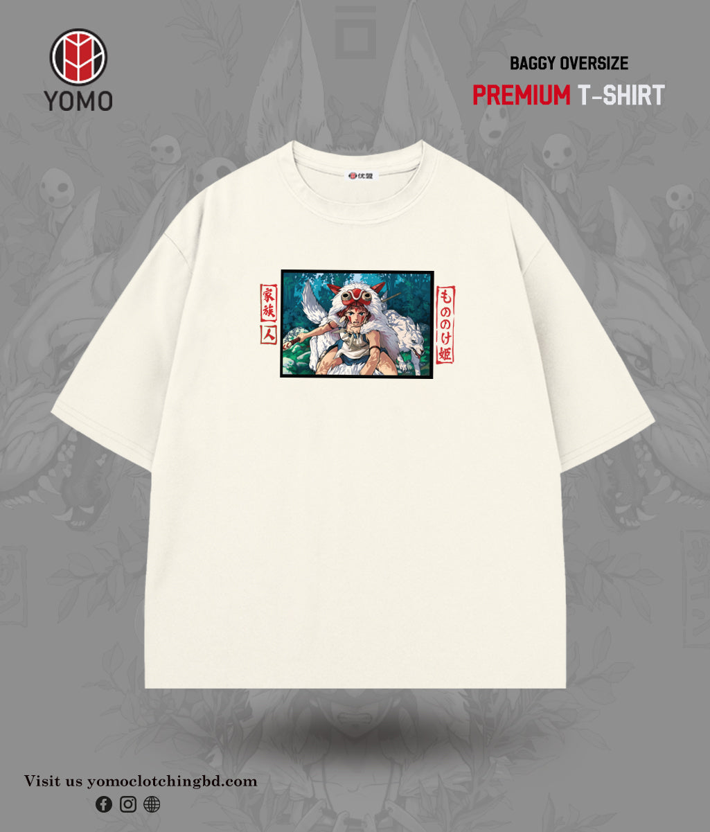 T-SHIRT / PRINCESS MONONOKE T-SHIRT /  ANIME / GHIBLI STUDIO
